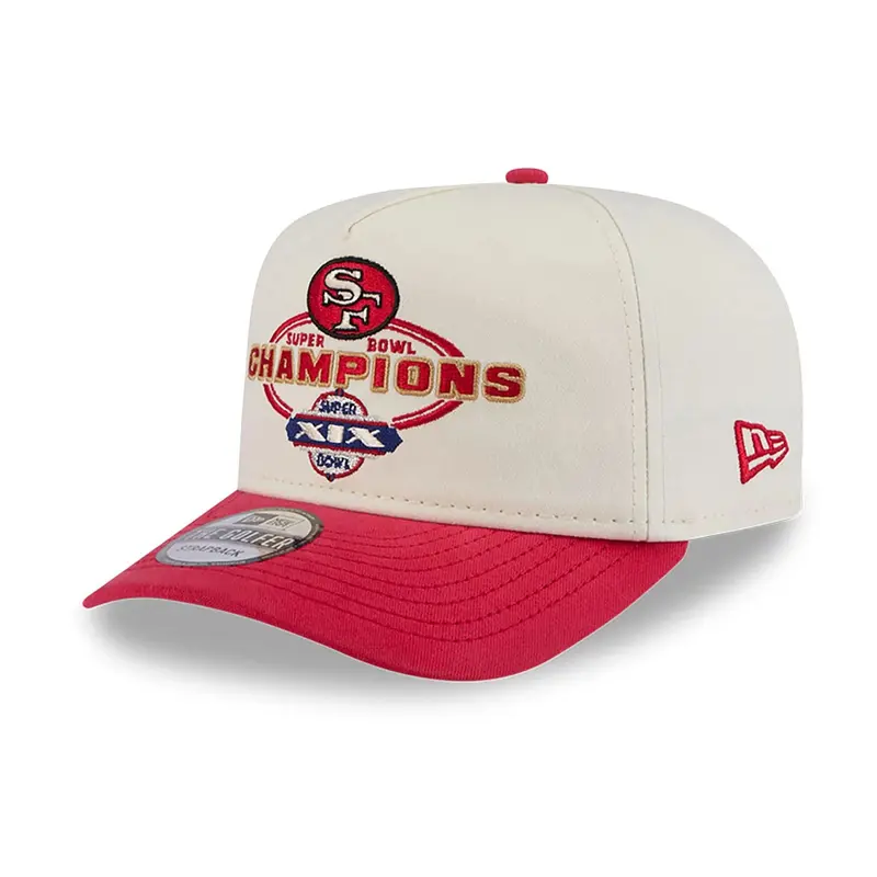 San Francisco 49ers NFL Champions White Golfer Adjustable Cap