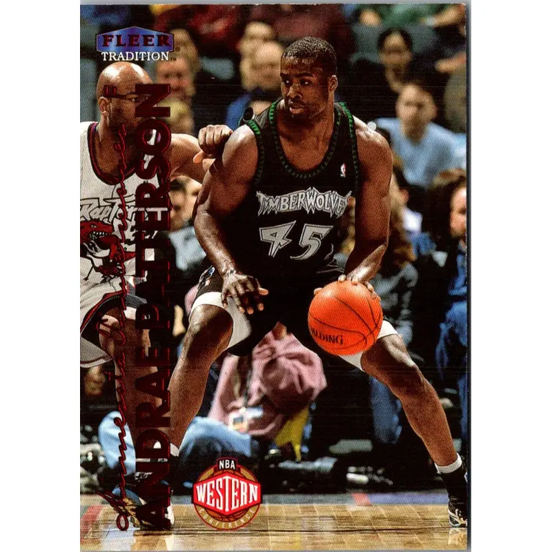 1999 Fleer Tradition Andrae Patterson #113