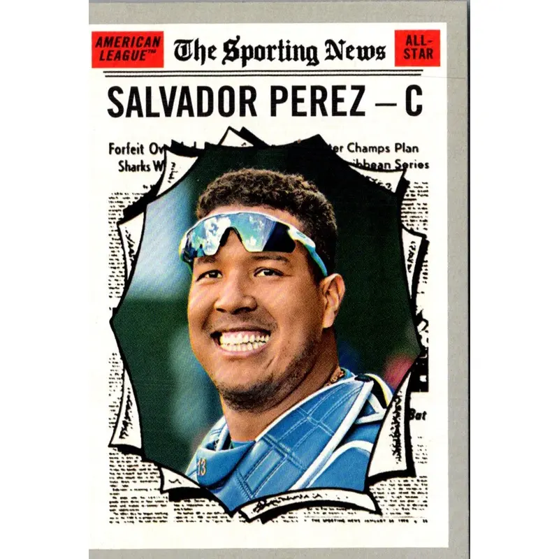 2019 Topps Heritage Salvador Perez #351