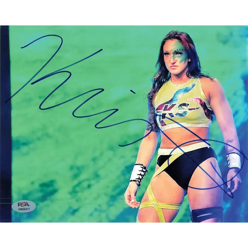 KRIS STATLANDER signed 8x10 photo PSA/DNA AEW Autographed Wrestling