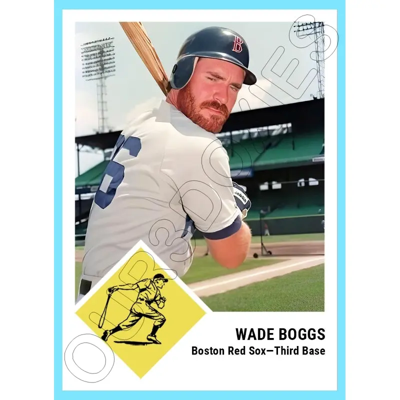 Wade Boggs 1963 Fleer Custom Card - 4314