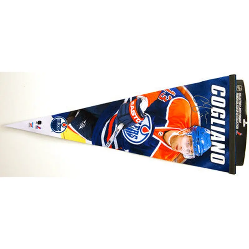 Andrew Cogliano "Big-Time" EXTRA-LARGE Premium Felt Pennant