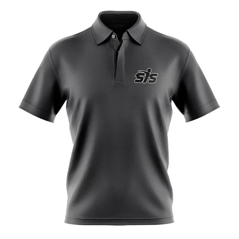 Smash It Sports Premium Polo Shirt (Charcoal/Black)