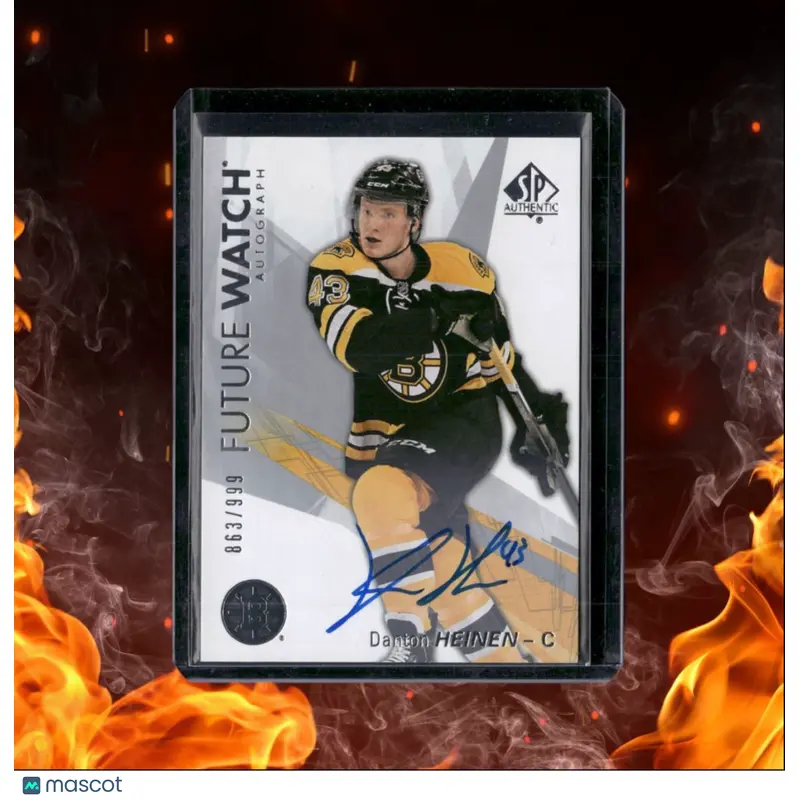 2016-17 SP Authentic Danton Heinen Future Watch Rookie Auto 863/999 #162