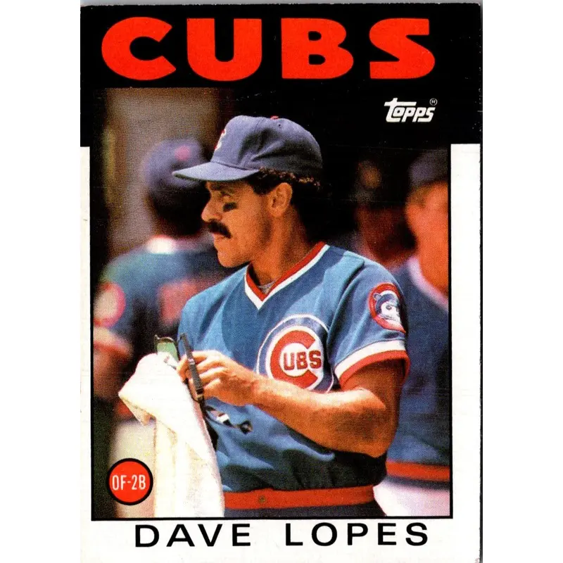 1986 Topps Dave Lopes #125