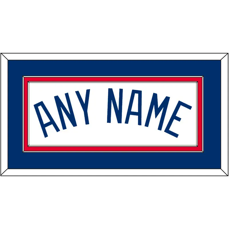 Los Angeles Name - Home White (2007-2023) - Double Mat 2