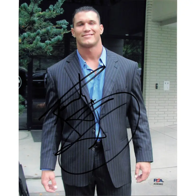 Randy Orton signed 8x10 photo PSA/DNA WWE Autographed Wrestling