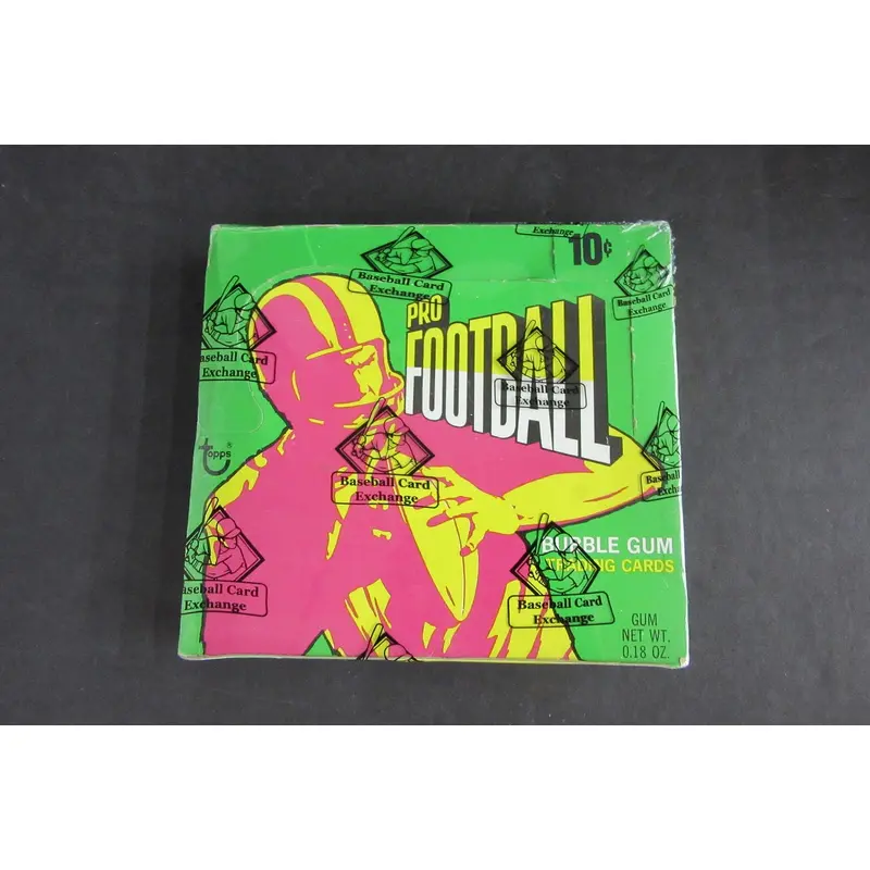 1971 Topps Football Unopened Series 1 Wax Box (BBCE)