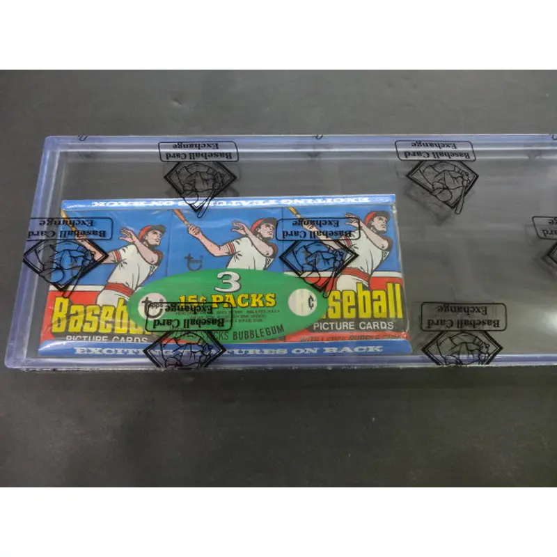 1977 Topps Baseball Unopened Wax Pack Tray (BBCE)
