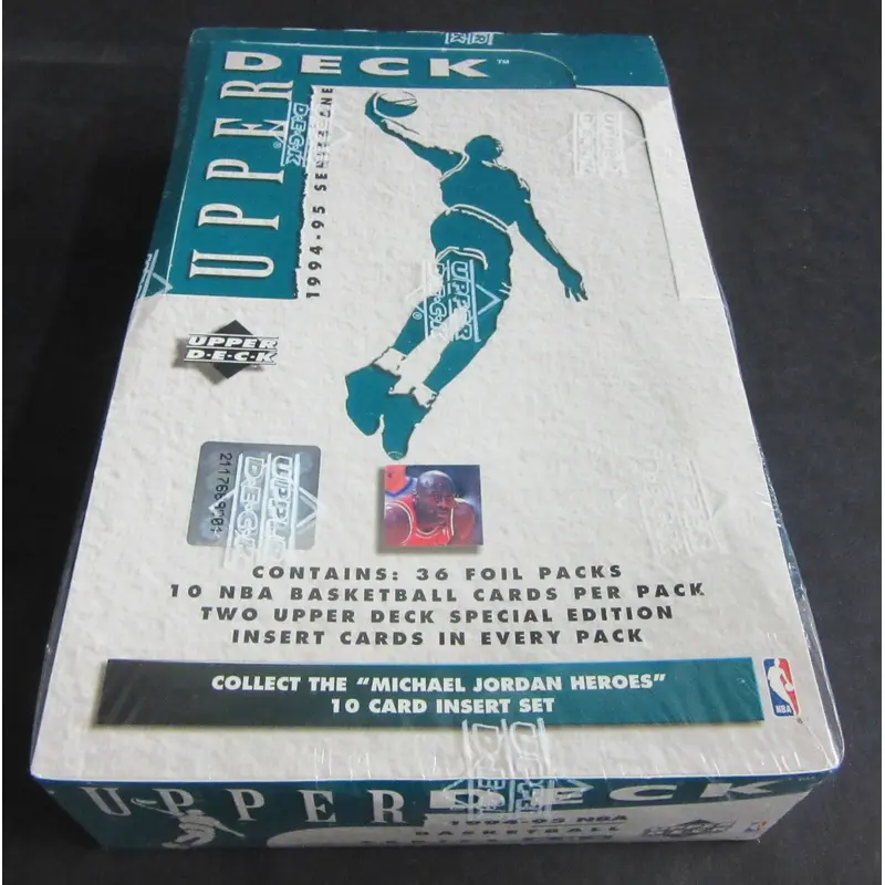 1994/95 Upper Deck Basketball Series 1 Box (Teal) (36/10)