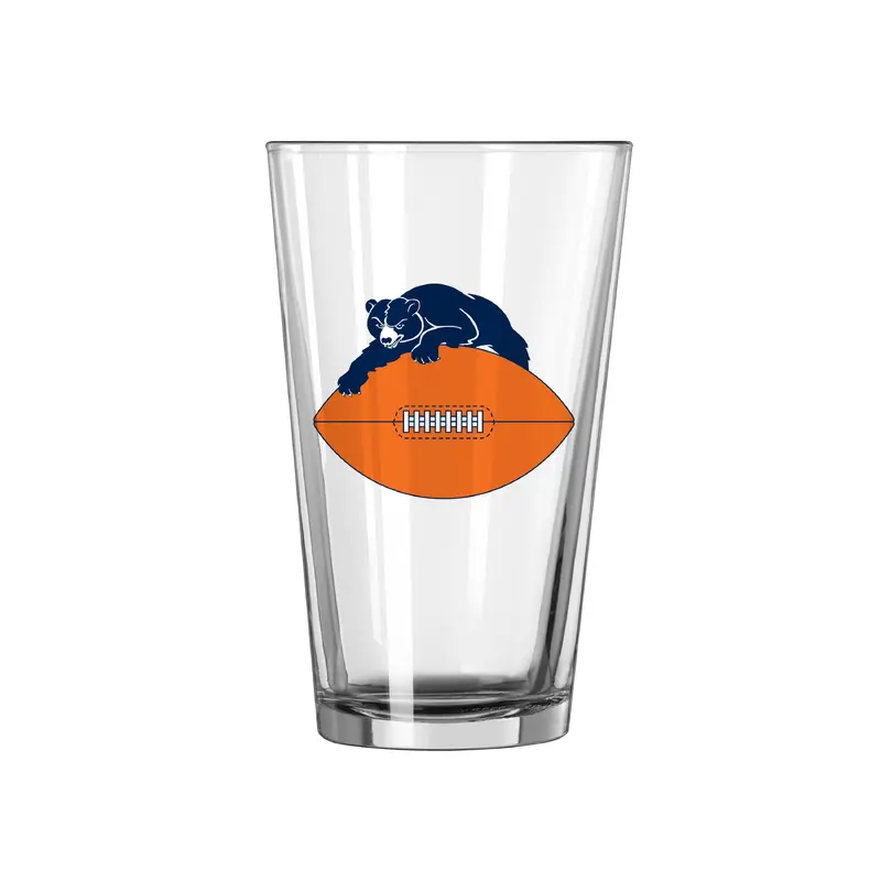 Chicago Bears 16oz Retro Pint Glass