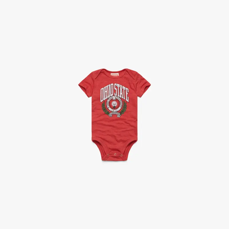 Ohio State Seal Bold Baby One Piece