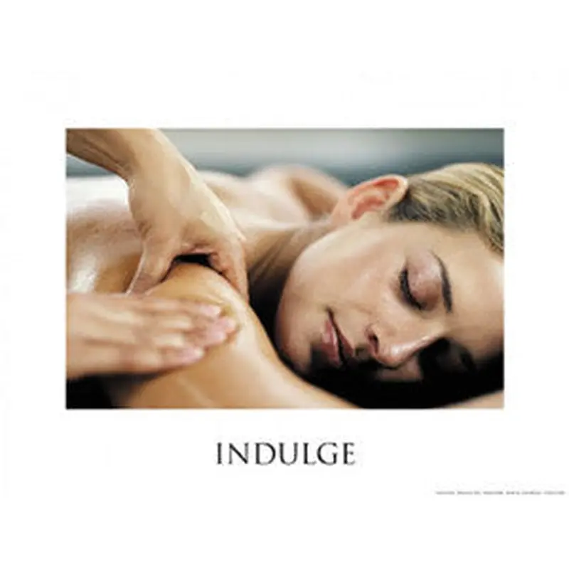 Spa Series "Indulge" Inspirational Poster Print - Fitnus Corp.