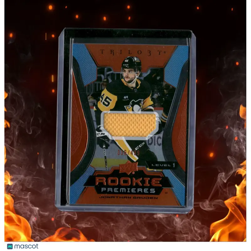 2023-24 Upper Deck Trilogy Jonathan Gruden Orange Jersey 336/499 #104