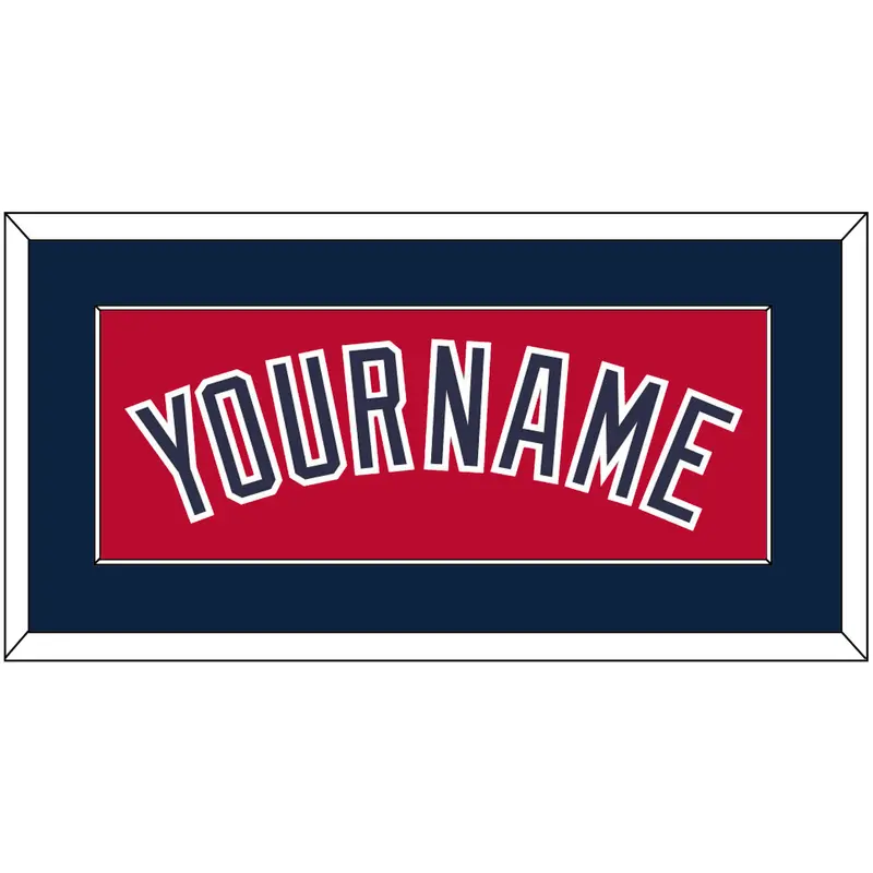 Cleveland Name - Alternate Red (2019-2021) - Single Mat 2