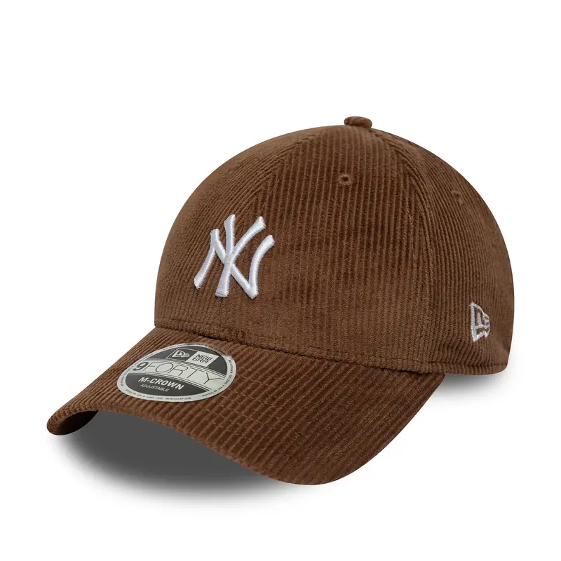New Era - 9FORTY M-Crown - New York Yankees - Cord - Brown