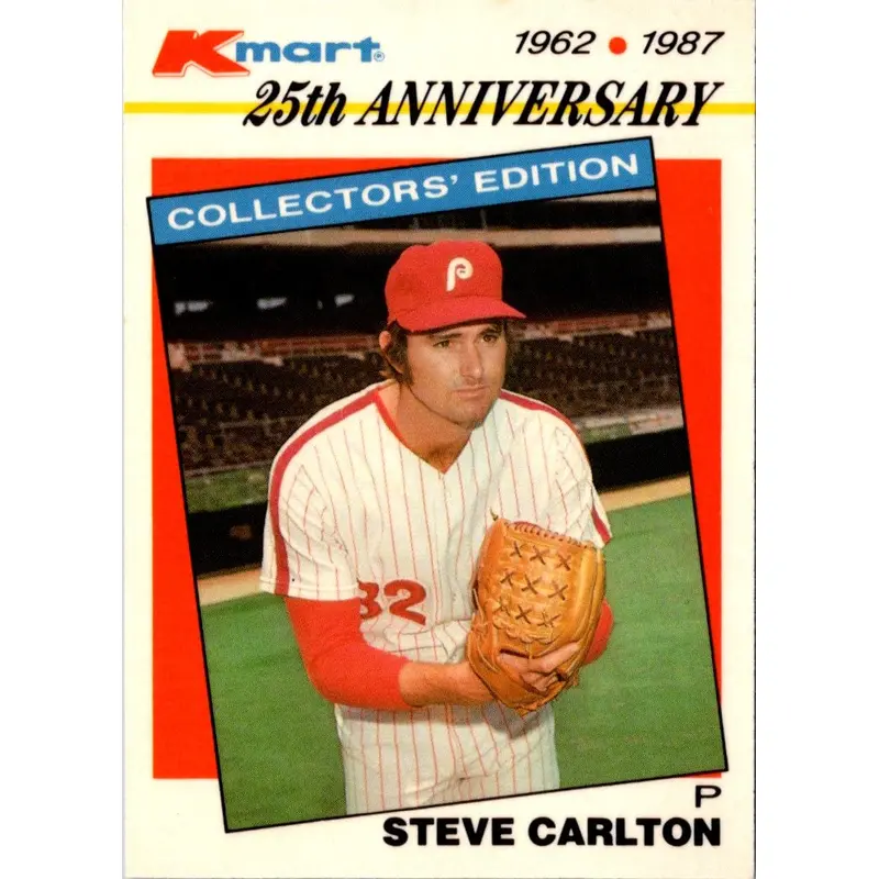 1987 Topps Kmart 25th Anniversary Steve Carlton #15