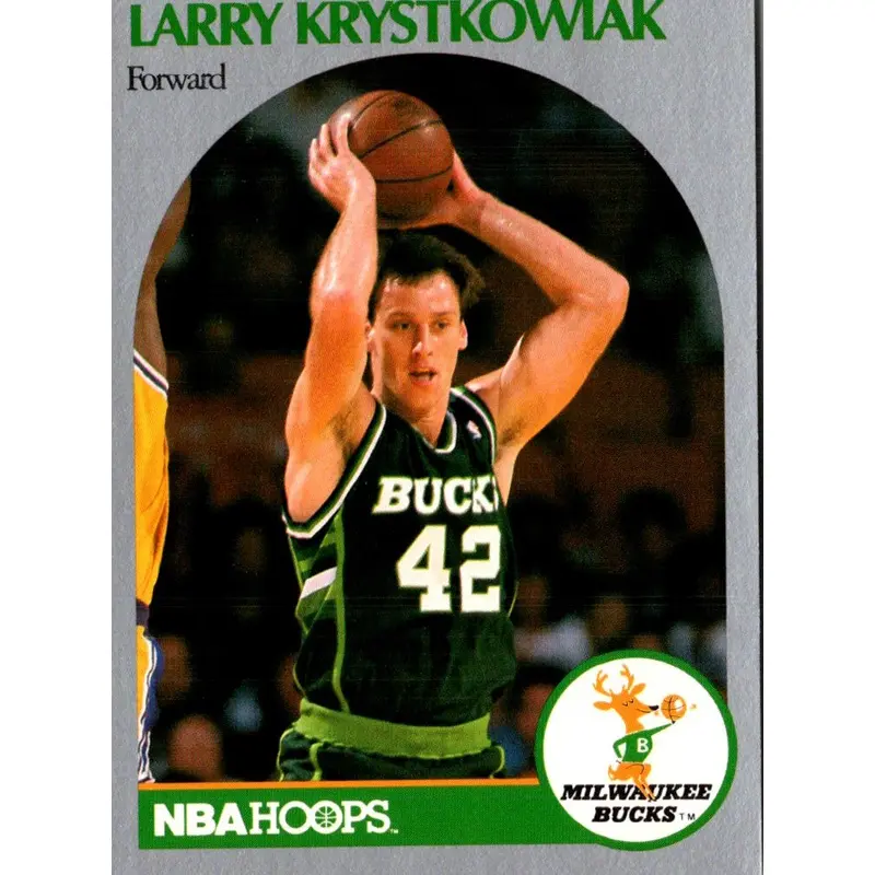 1990 Hoops Larry Krystkowiak #177