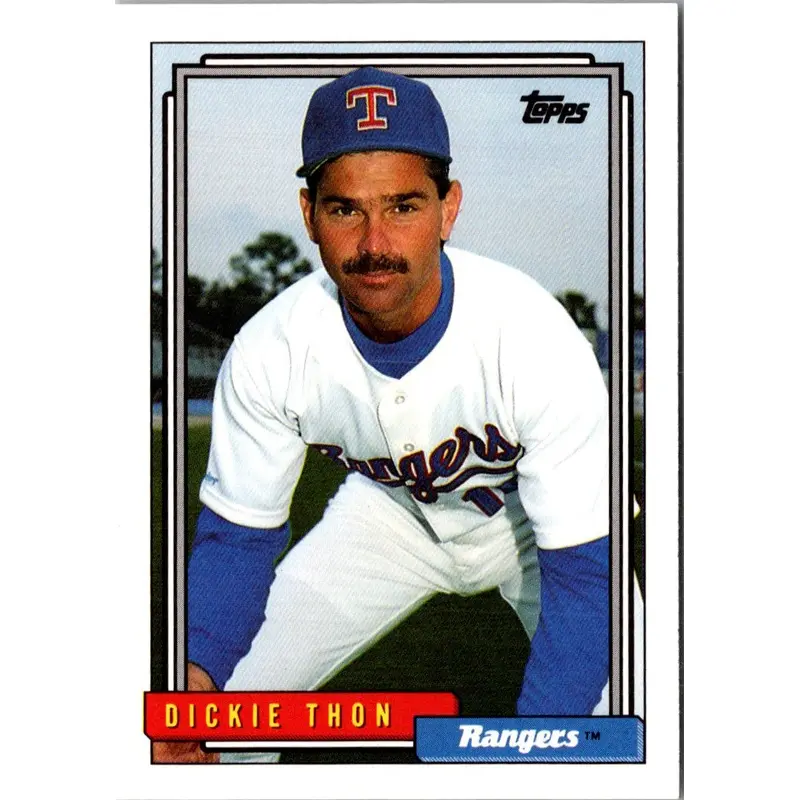 1992 Topps Traded Dickie Thon #118T