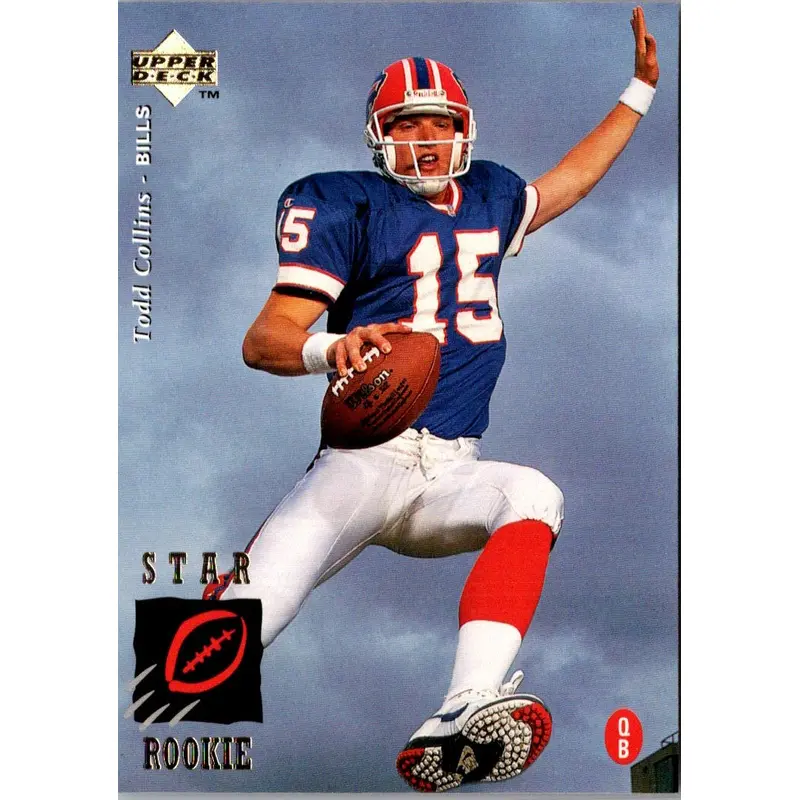 1995 Upper Deck Todd Collins #24 Rookie