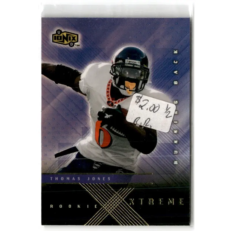 2001 Upper Deck Super Bowl XXXV Black Diamond Thomas Jones #4