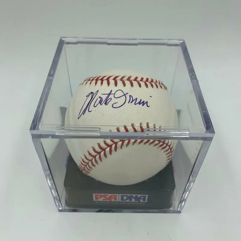Monte Irvin Signed Major League Baseball PSA DNA COA Graded 9 MINT