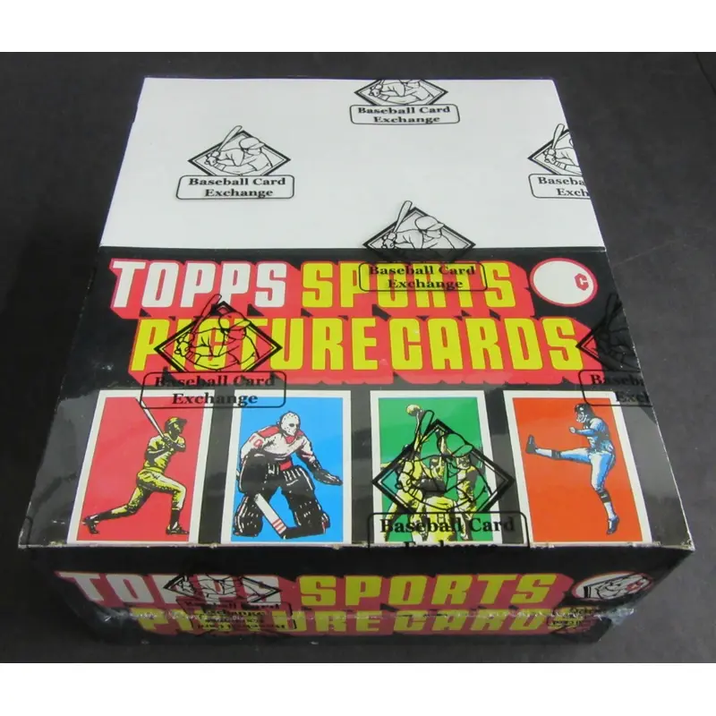 1986 Topps Baseball Unopened Rack Box (FASC)
