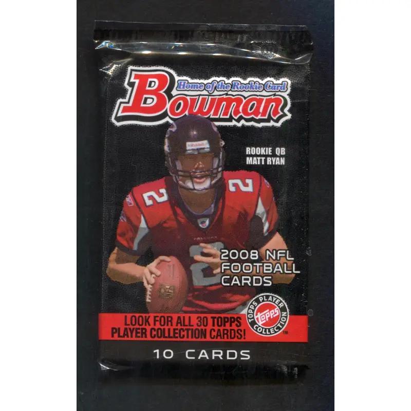 2008 Bowman Football Unopened Pack (Hobby) (10)