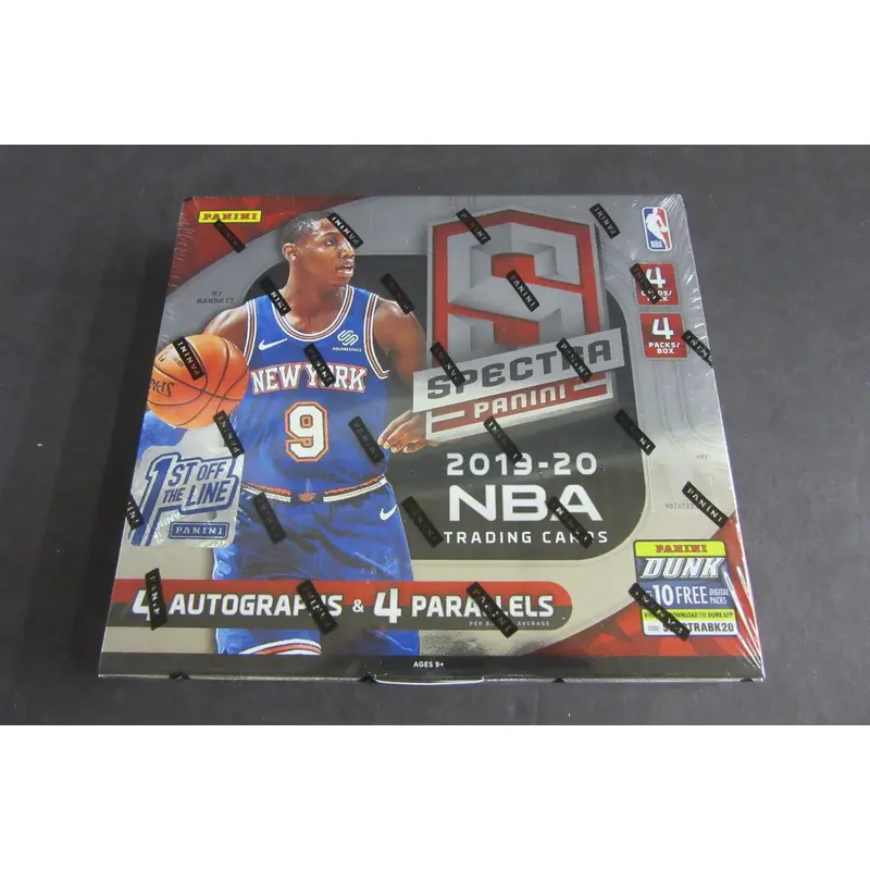 2019/20 Panini Spectra Basketball 1st Off The Line Box (Hobby)
