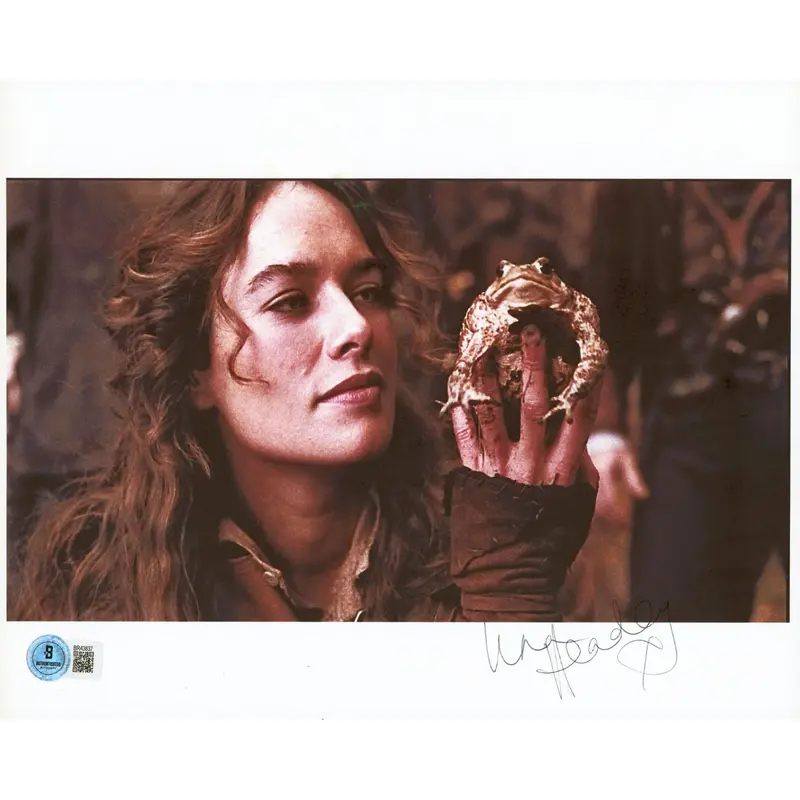 Lena Headey The Brothers Grimm Authentic Signed 8.5x11 Photo BAS #BR43837