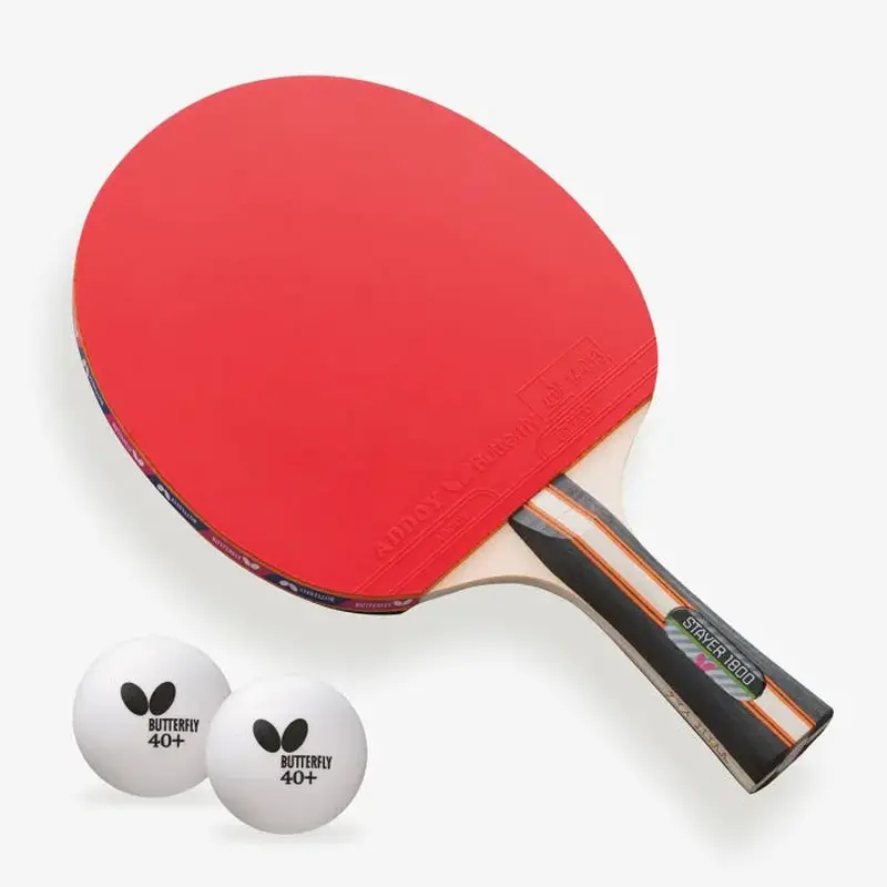 STAYER 1800 TABLE TENNIS RACKET BUTTERFLY | KIBI SPORTS