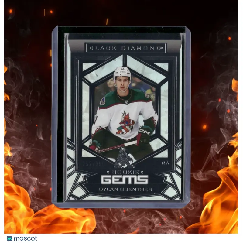 2022-23 Upper Deck Black Diamond Dylan Guenther Gems Rookie 252/399 #RG-DG