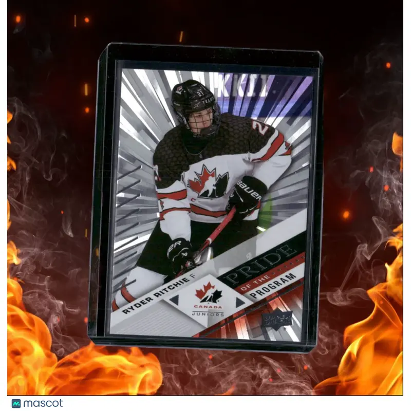 2024-25 Upper Deck Team Canada Juniors Ryder Ritchie Pride of the Program