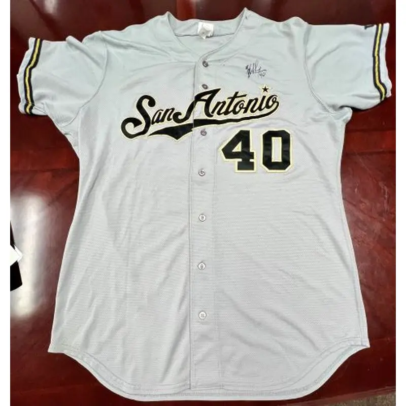 San Antonio Missions Game Worn/Autographed R.J. Alvarez Jersey