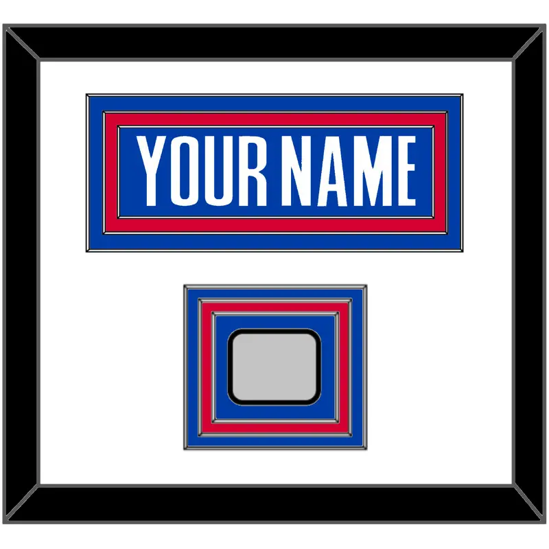 Detroit Name & Finals Patch - Road Blue (2001-2017) - Triple Mat 1