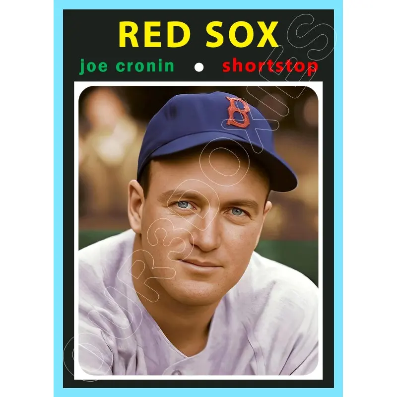 Joe Cronin 1971 Topps Custom Card - 4589