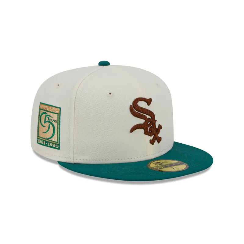 New Era 59Fifty Fitted Cap CAMP Chicago White Sox - White/Green