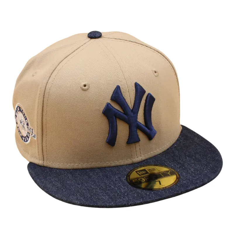New Era - 59FIFTY - New York Yankees Cooperstown - 50th Anniversary  - Camel/Denim