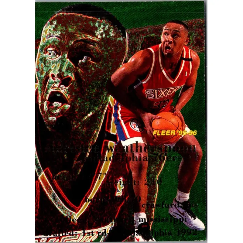 1995 Fleer Clarence Weatherspoon #138
