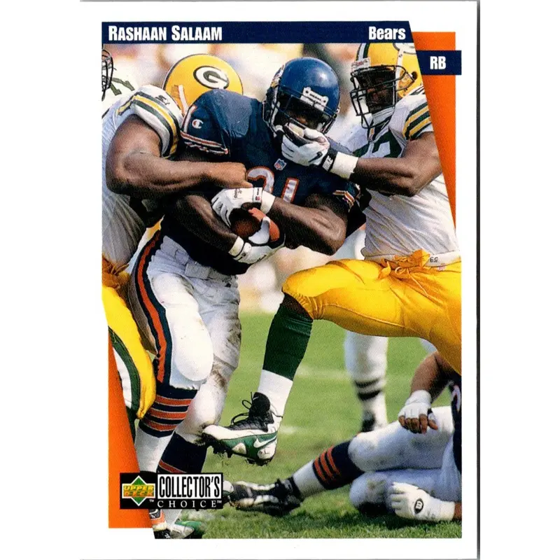 1997 Collector's Choice Rashaan Salaam #100