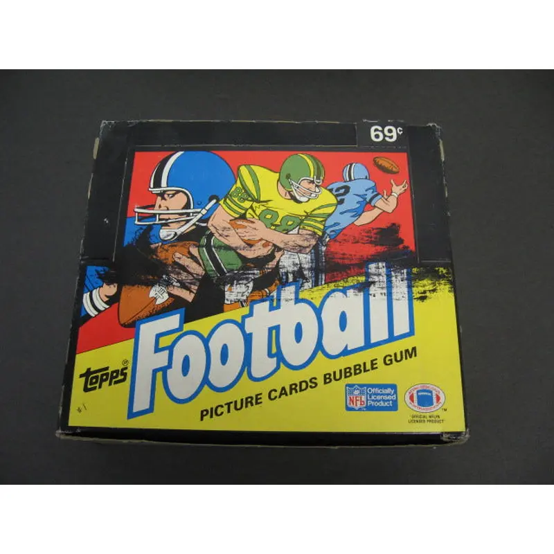 1987 Topps Football Unopened Cello Box w- Stars Box #1