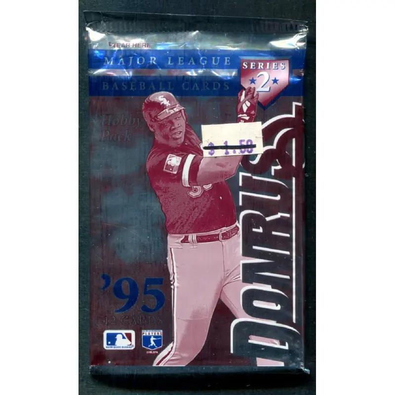 1995 Donruss Baseball Unopened Series 2 Pack (Hobby) (12) (PS)