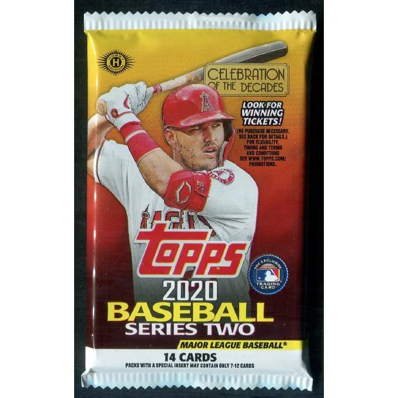 2020 Topps Baseball Unopened Series 2 Pack (Hobby) (14)