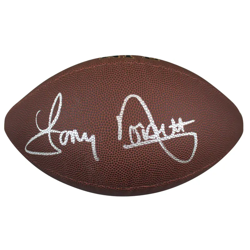 Cowboys Tony Dorsett Authentic Signed Super Grip Nfl Football BAS Witnessed