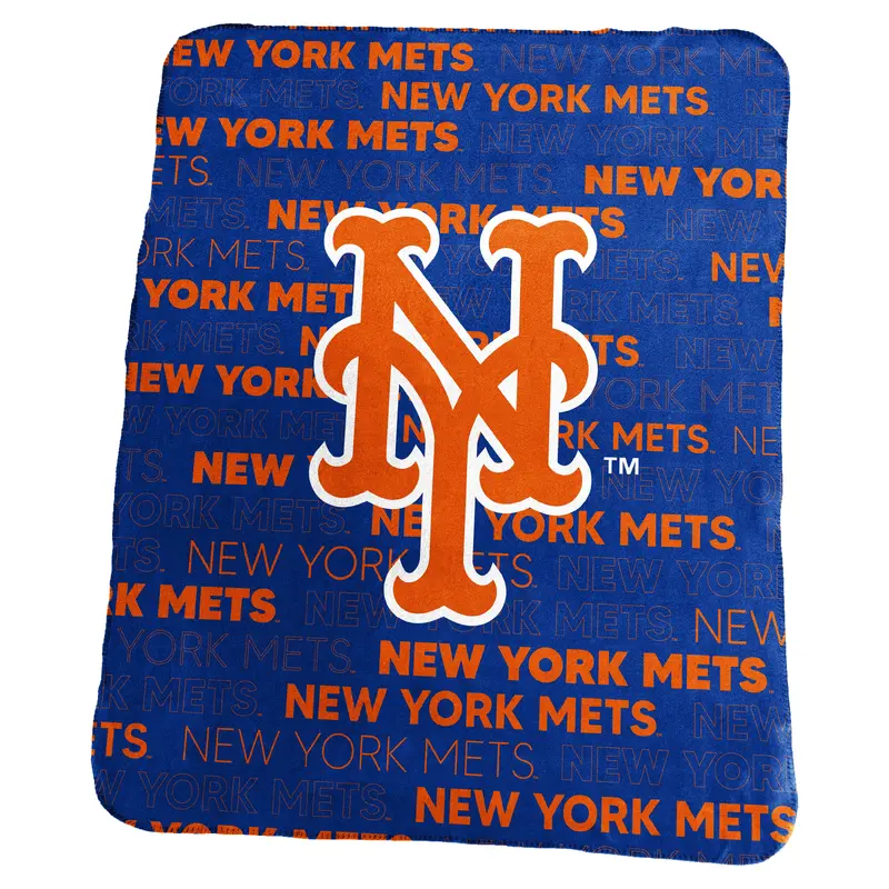 NY Mets Classic Fleece Throw