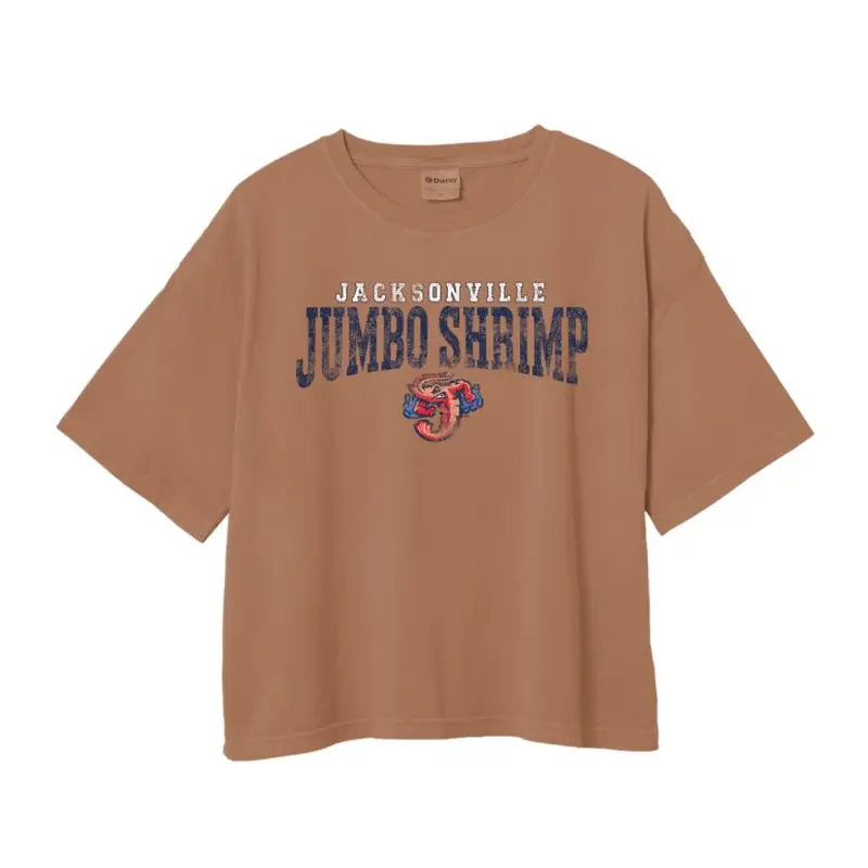 Jacksonville Jumbo Shrimp Ouray Camel Women's Oversized Midi