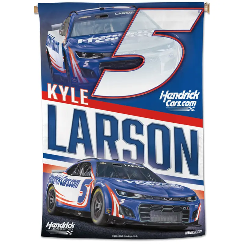 Kyle Larson NASCAR Hendrick Cars #5 (2024) Premium 28x40 WALL BANNER - Wincraft Inc.