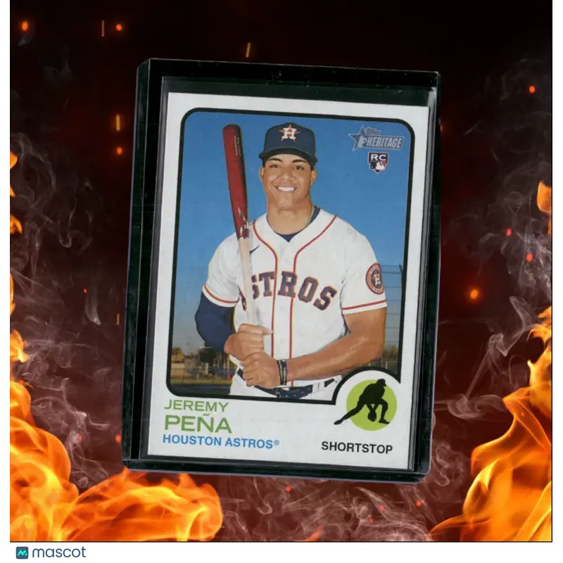 2022 Topps Heritage Jeremy Joan Pena Rookie #629