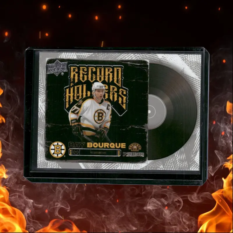 2023-24 Upper Deck Boston Bruins Centennial Ray Bourque Record Holders #121
