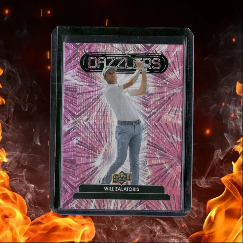 2024 Upper Deck Golf Will Zalatoris Pink Dazzlers #DZ-31